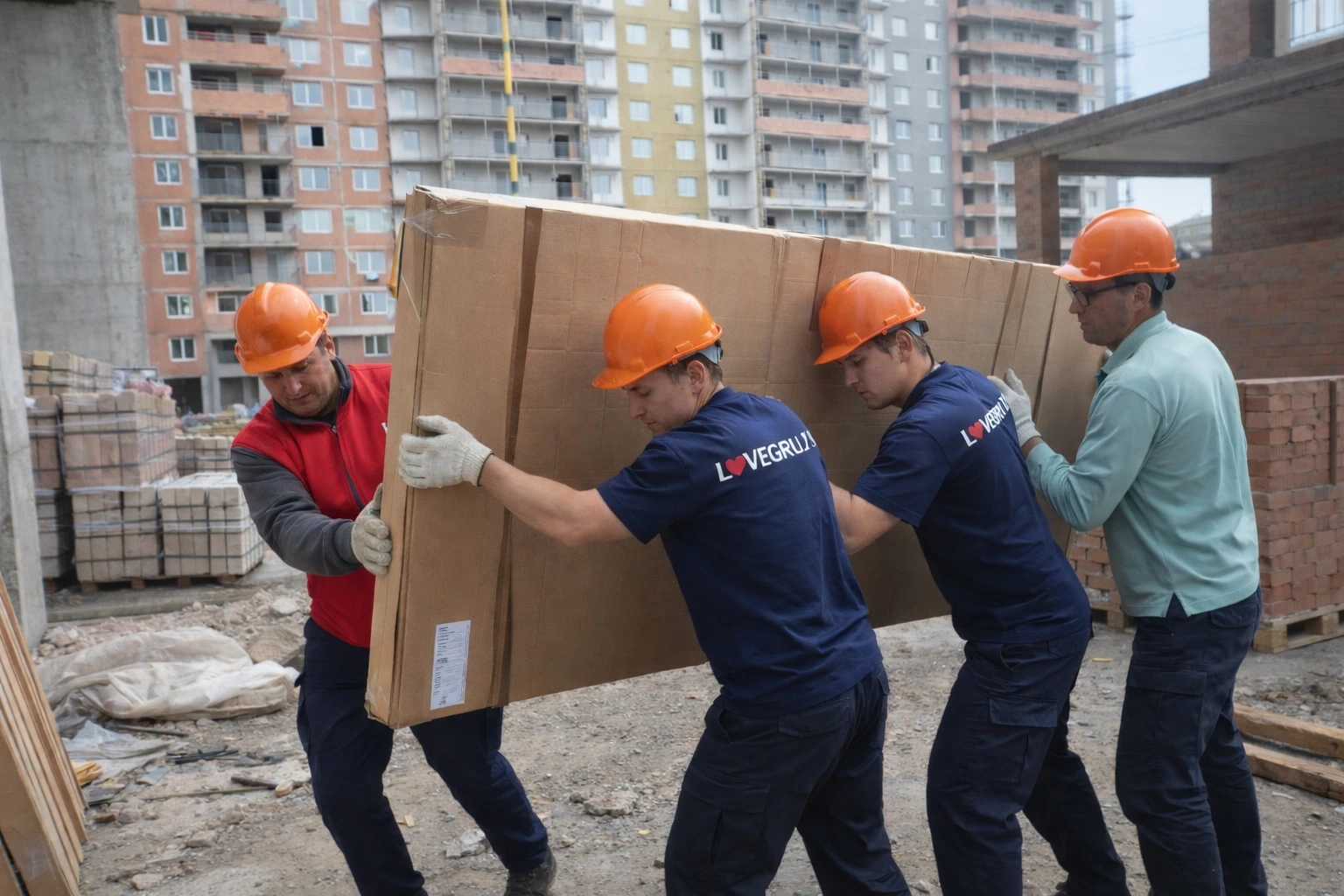 Разнорабочие LOVEGRUZ в Москве